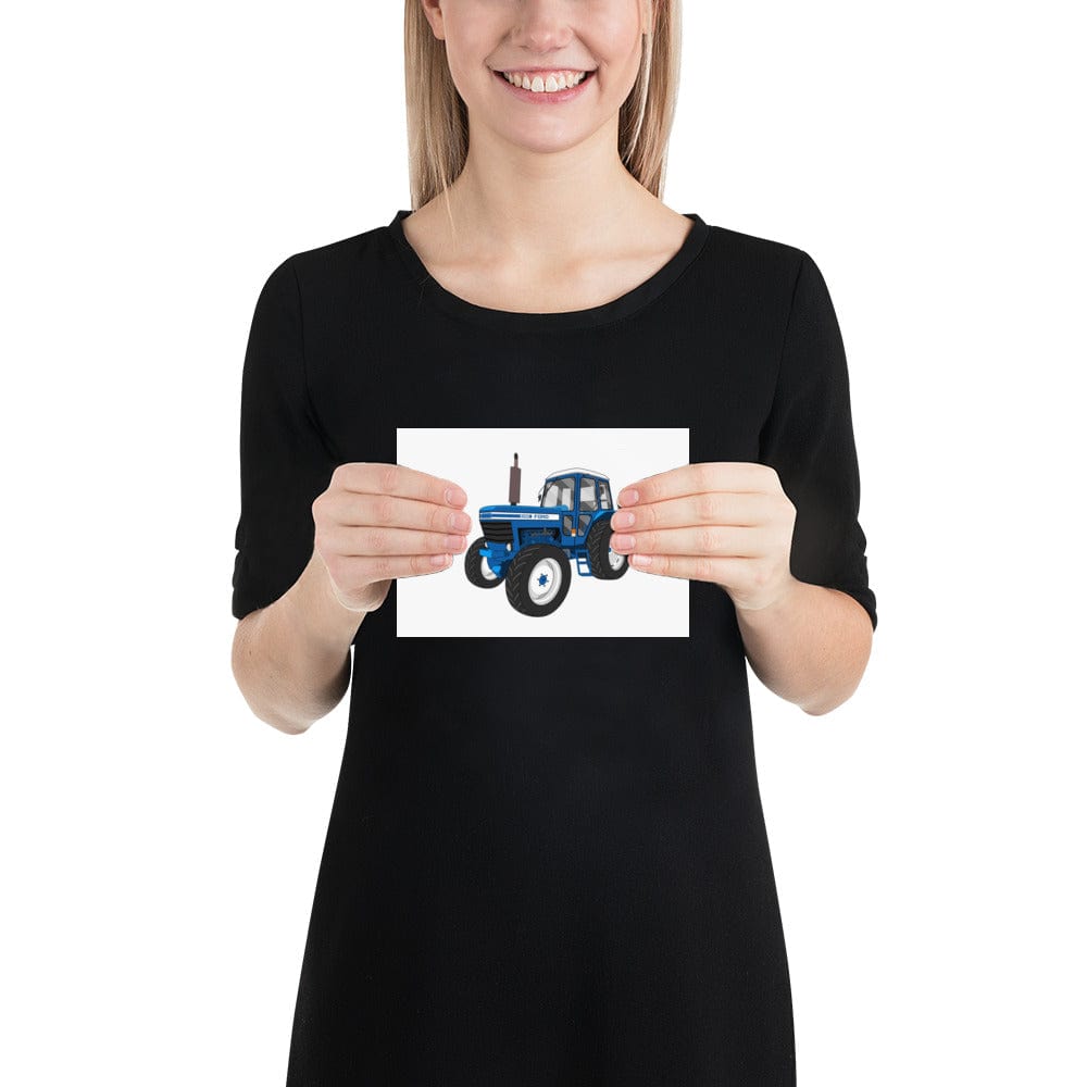 The Tractors Mugs Store 5″×7″ Ford 8200 Poster Quality Farmers Merch