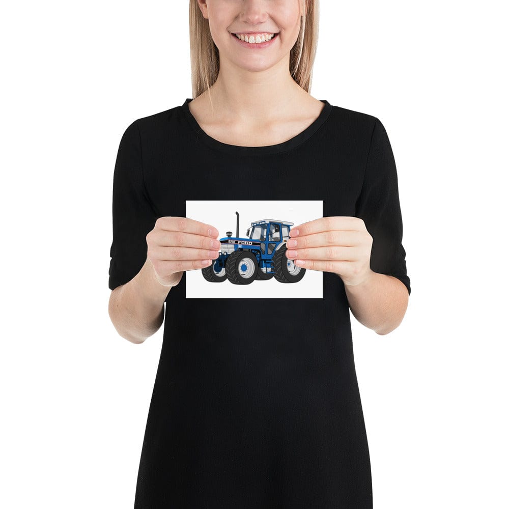 The Tractors Mugs Store 5″×7″ Ford 8210 4WD Poster Quality Farmers Merch