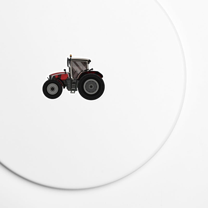 The Tractors Mugs Store 6″×6″ Massey Ferguson 8S Magnet Quality Farmers Merch