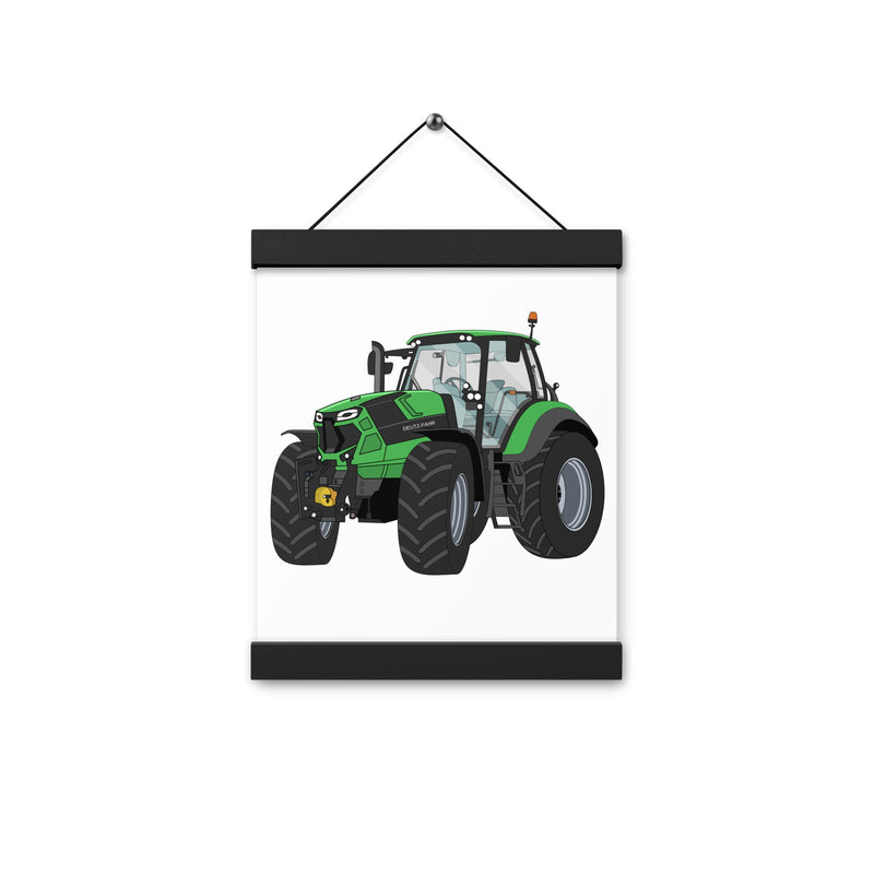 The Tractors Mugs Store 8″×10″ Deutz - Fahr Agrotron 7250 TTV Poster with hangers Quality Farmers Merch