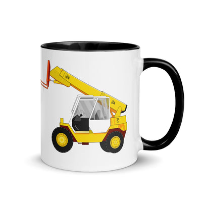 The Tractors Mugs Store Black Mug with Color Inside Quality Farmers Merch