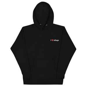The Tractors Mugs Store Black / S I Love Silage Embroidered Unisex Hoodie Quality Farmers Merch