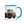 The Tractors Mugs Store Blue Class Xerion 5000 Tractor VC Mug with Color Inside Quality Farmers Merch