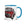 The Tractors Mugs Store Blue Hino FY Tipper Mug with Color Inside Quality Farmers Merch