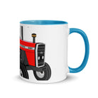 The Tractors Mugs Store Blue Massey Ferguson 698T 2.0 Mug with Color Inside Quality Farmers Merch