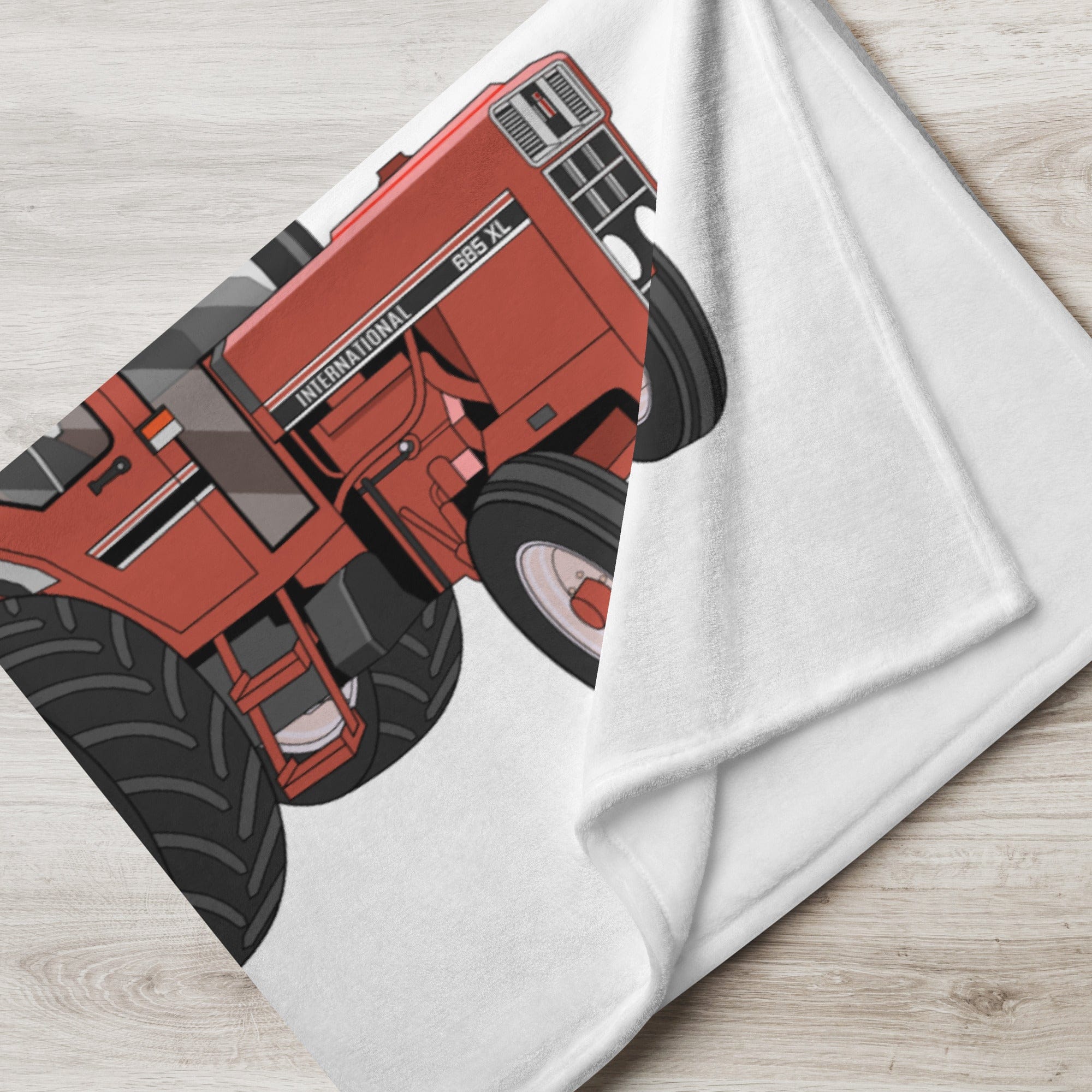 The Tractors Mugs Store Case 685 XL  | Throw Blanket Quality Farmers Merch