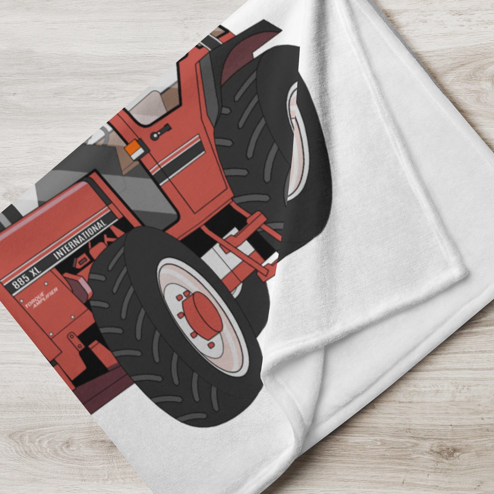 The Tractors Mugs Store Case 885 XL | Throw Blanket Quality Farmers Merch