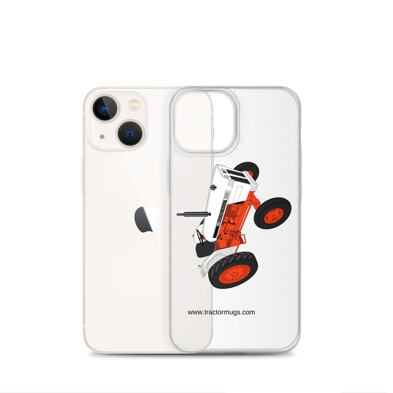 The Tractors Mugs Store Case David Brown 995 (1973) Clear Case for iPhone® Quality Farmers Merch