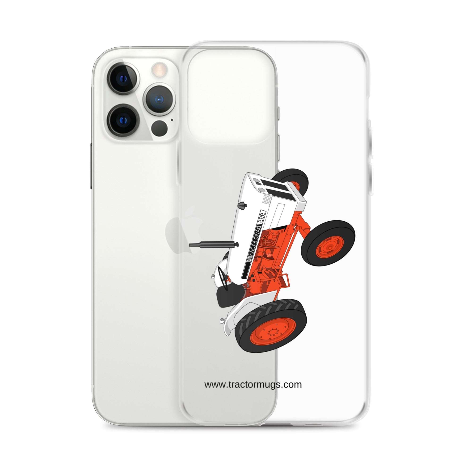 The Tractors Mugs Store Case David Brown 995 (1973) Clear Case for iPhone® Quality Farmers Merch