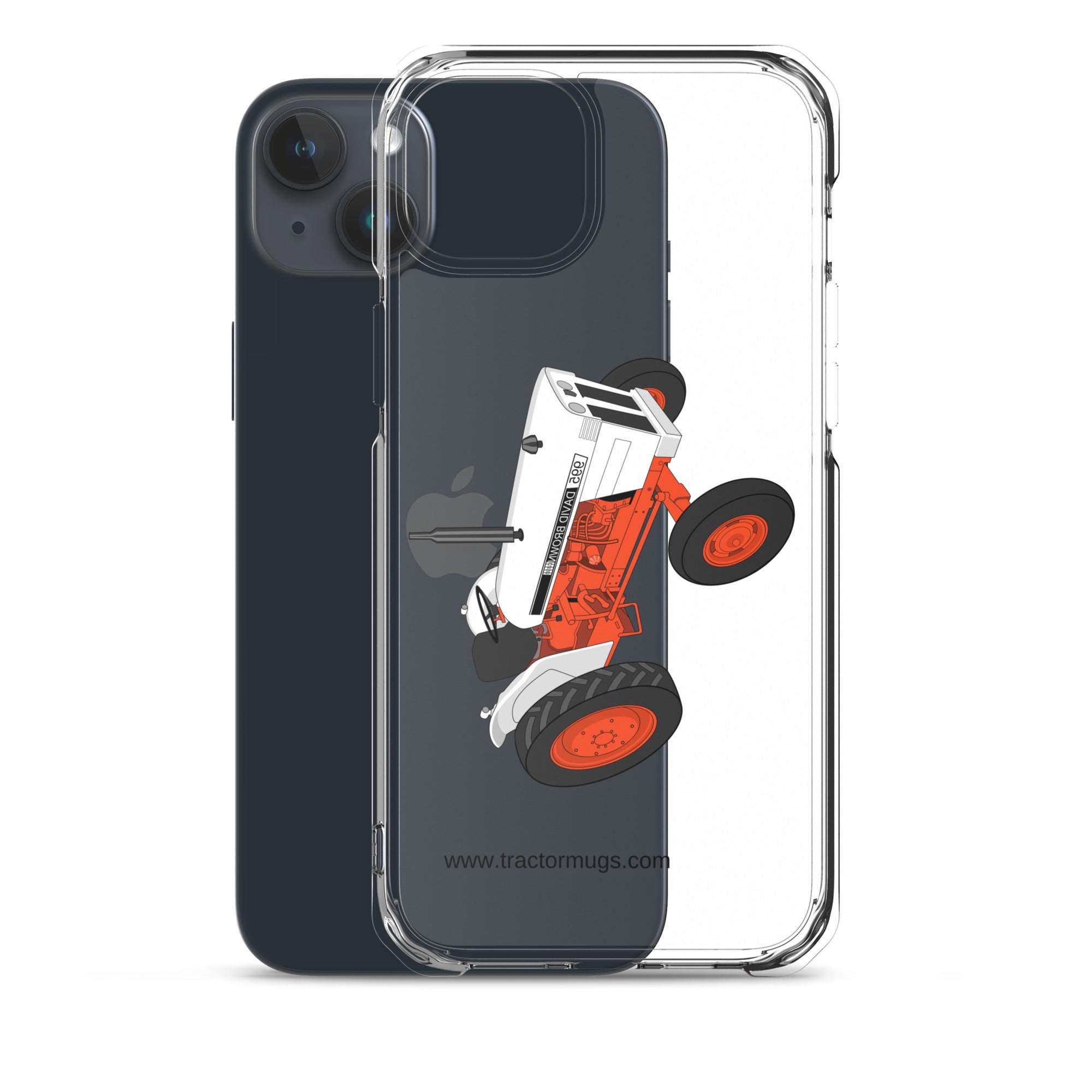 The Tractors Mugs Store Case David Brown 995 (1973) Clear Case for iPhone® Quality Farmers Merch