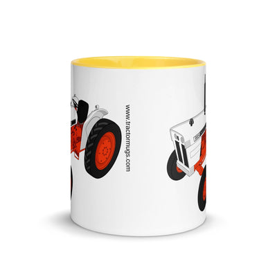 The Tractors Mugs Store Case David Brown 995 (1973) Mug with Color Inside Quality Farmers Merch
