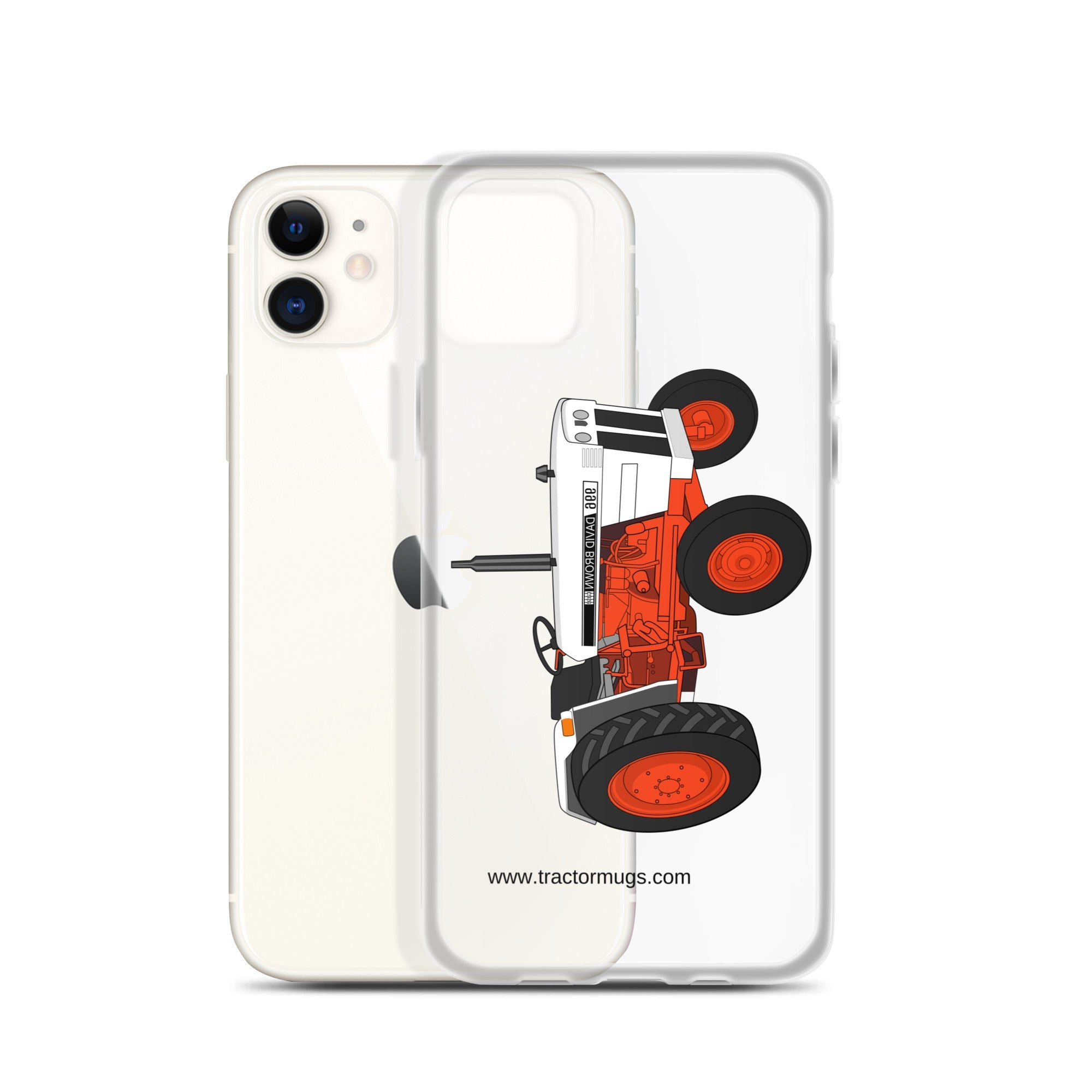 The Tractors Mugs Store Case David Brown 996 (1974) Clear Case for iPhone® Quality Farmers Merch