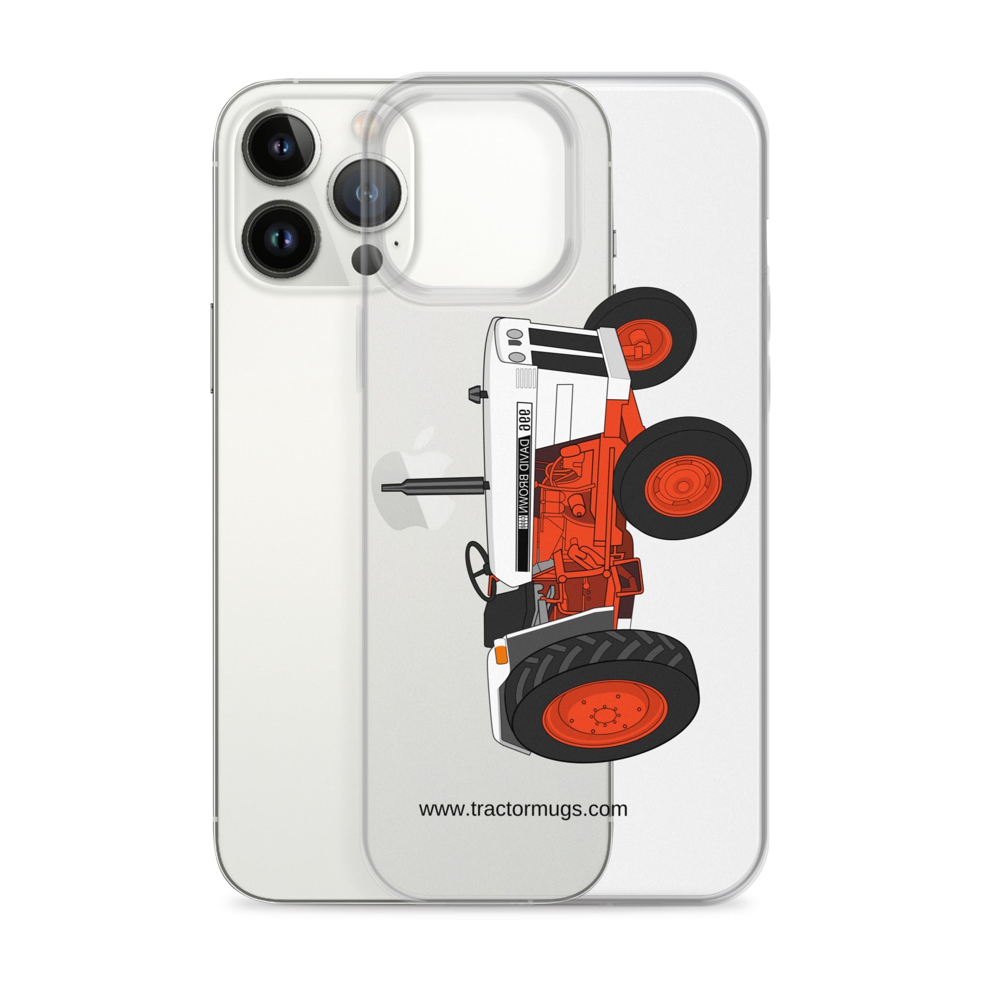 The Tractors Mugs Store Case David Brown 996 (1974) Clear Case for iPhone® Quality Farmers Merch