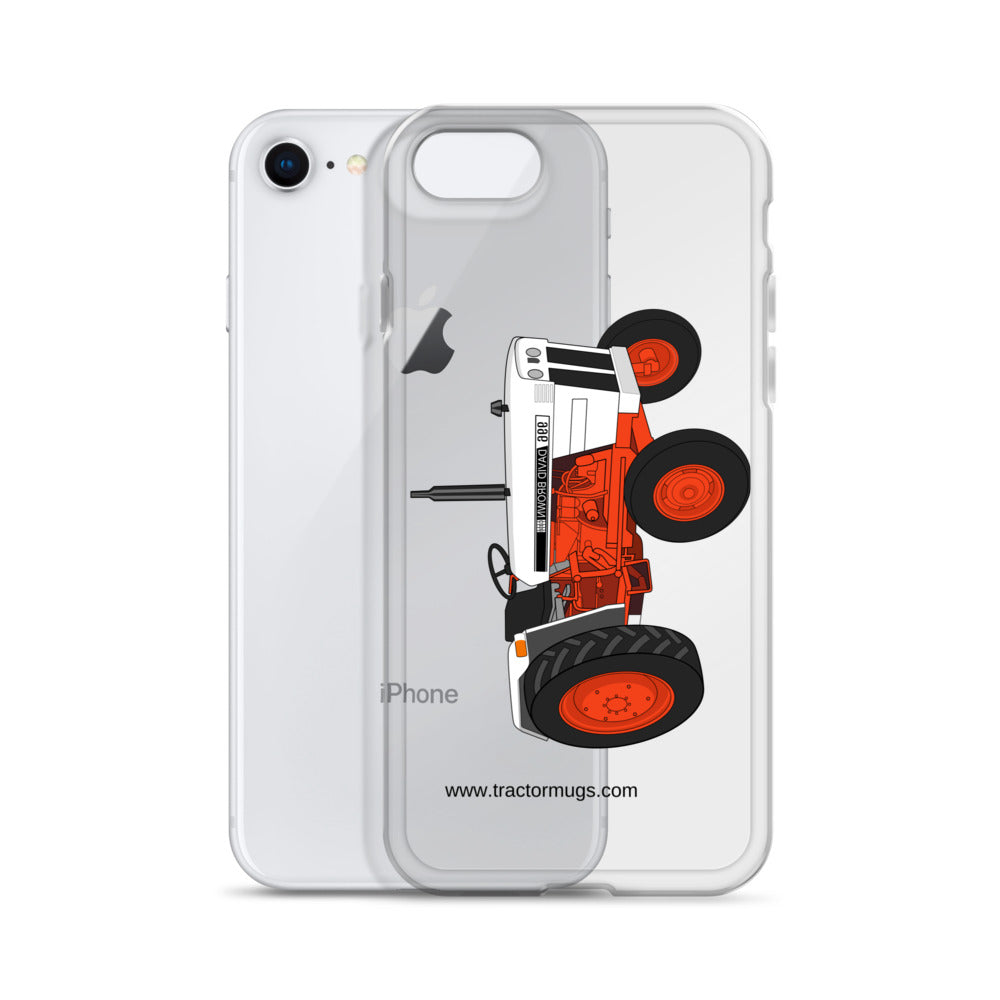 The Tractors Mugs Store Case David Brown 996 (1974) Clear Case for iPhone® Quality Farmers Merch