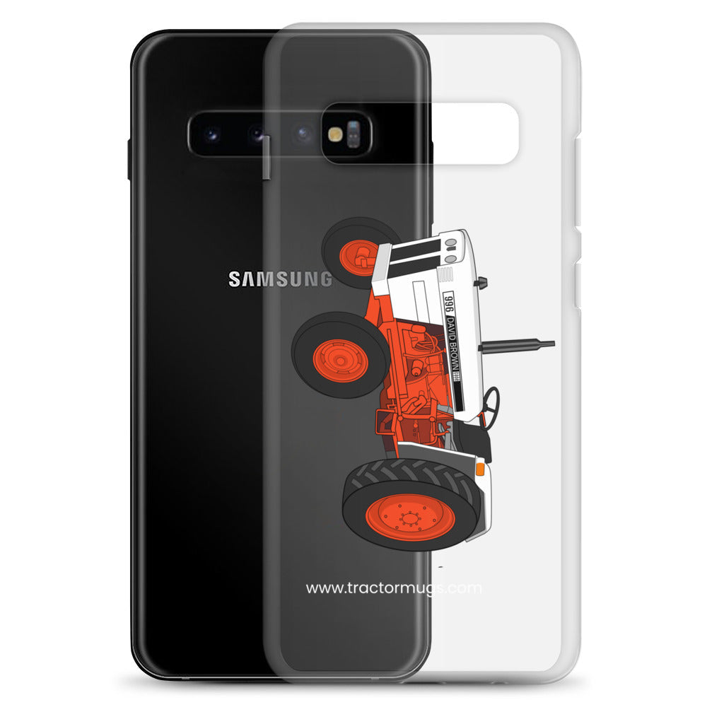 The Tractors Mugs Store Case David Brown 996 (1974) Clear Case for Samsung® Quality Farmers Merch