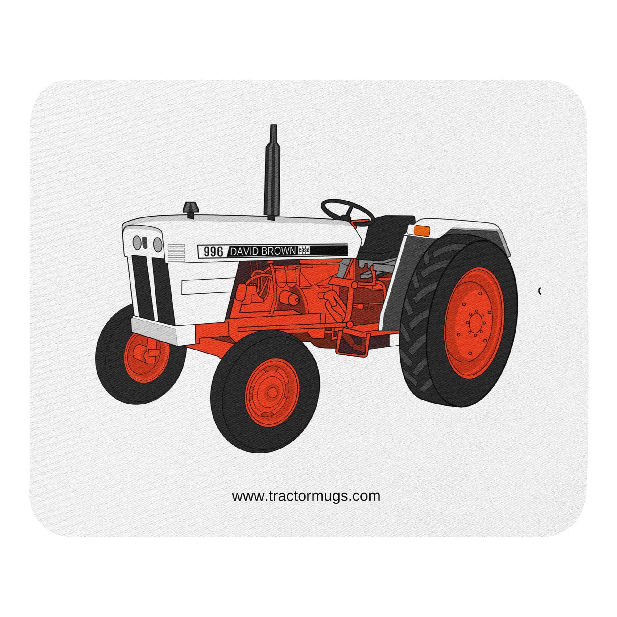 The Tractors Mugs Store Case David Brown 996 (1974) Mouse pad Quality Farmers Merch