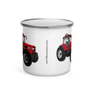 The Tractors Mugs Store Case IH 7250 | Enamel Mug Quality Farmers Merch