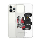 The Tractors Mugs Store Case IH Maxxum 150 Activedrive 8 Clear Case for iPhone® Quality Farmers Merch