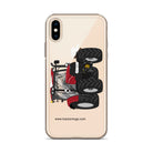 The Tractors Mugs Store Case IH Maxxum 150 Activedrive 8 Clear Case for iPhone® Quality Farmers Merch