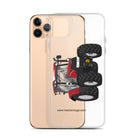 The Tractors Mugs Store Case IH Maxxum 150 Activedrive 8 Clear Case for iPhone® Quality Farmers Merch