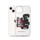 The Tractors Mugs Store Case IH Maxxum 150 Activedrive 8 Clear Case for iPhone® Quality Farmers Merch