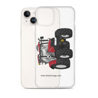 The Tractors Mugs Store Case IH Maxxum 150 Activedrive 8 Clear Case for iPhone® Quality Farmers Merch