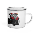 The Tractors Mugs Store Case IH Maxxum 150 Activedrive 8 Enamel Mug Quality Farmers Merch