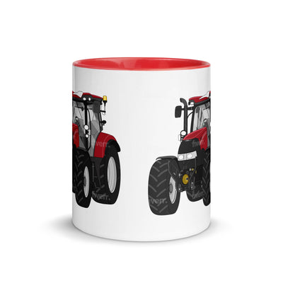 The Tractors Mugs Store Case IH Maxxum 150 Activedrive 8 Mug with Color Inside Quality Farmers Merch