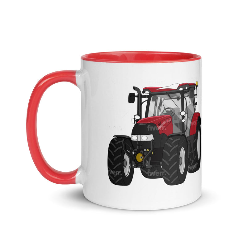 The Tractors Mugs Store Case IH Maxxum 150 Activedrive 8 Mug with Color Inside Quality Farmers Merch