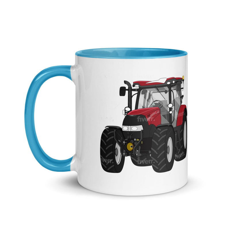 The Tractors Mugs Store Case IH Maxxum 150 Activedrive 8 Mug with Color Inside Quality Farmers Merch