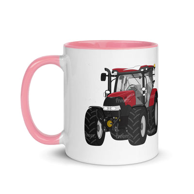 The Tractors Mugs Store Case IH Maxxum 150 Activedrive 8 Mug with Color Inside Quality Farmers Merch