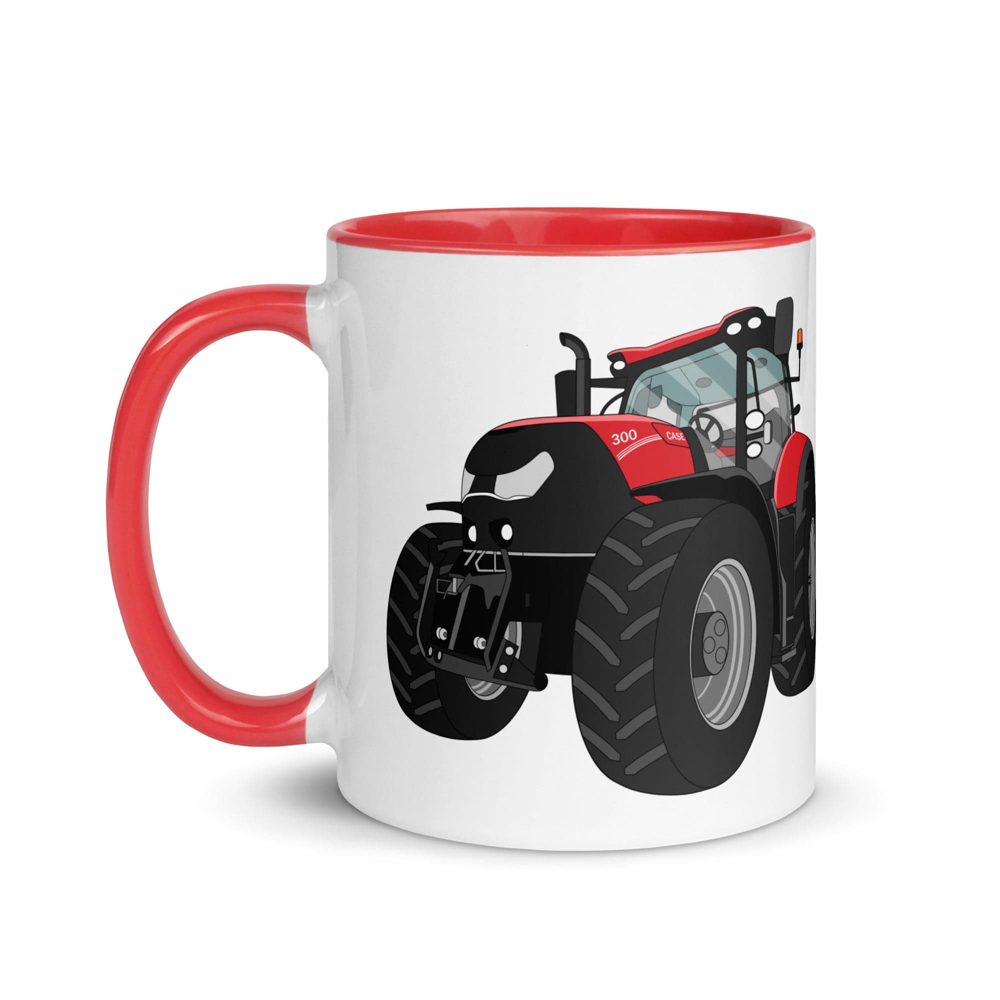 The Tractors Mugs Store Case IH Optum 300 CVX Mug with Color Inside Quality Farmers Merch
