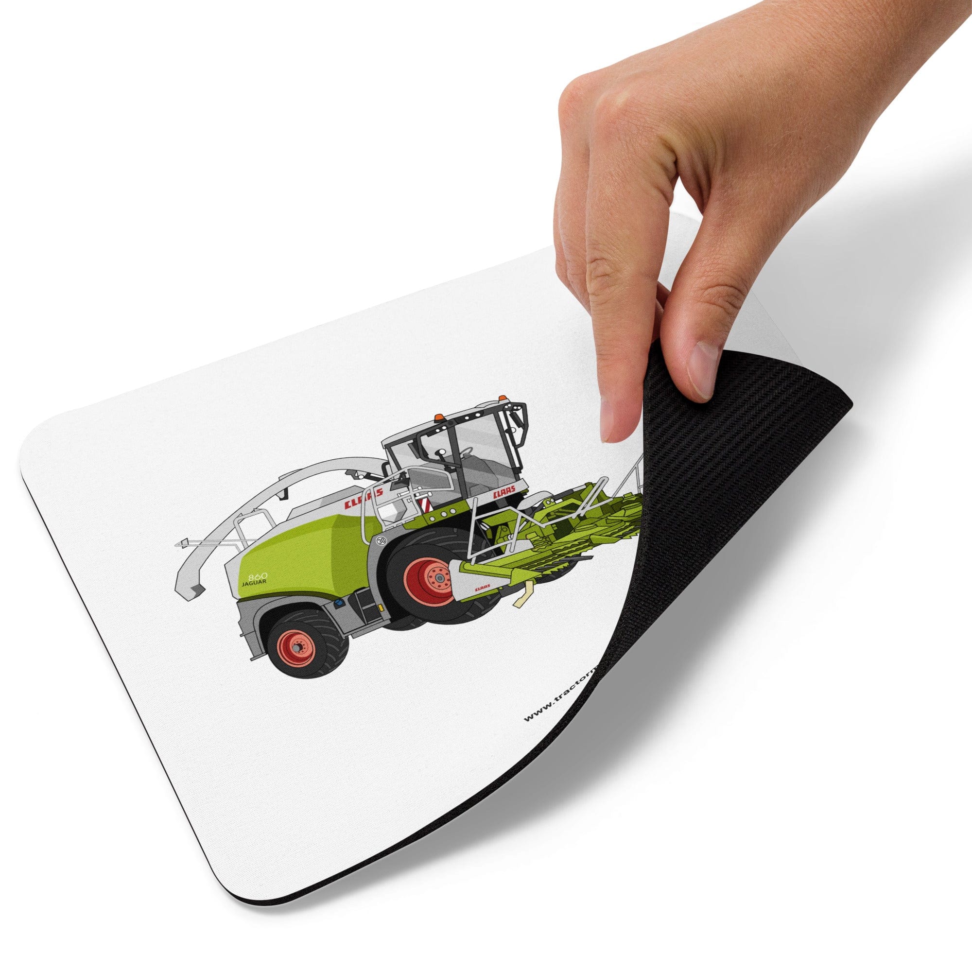 The Tractors Mugs Store Class Jaguar 860 Forage Harvester Mouse pad Quality Farmers Merch