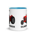 The Tractors Mugs Store Classic Rock Massey Ferguson 35X Mug with Color Inside Quality Farmers Merch