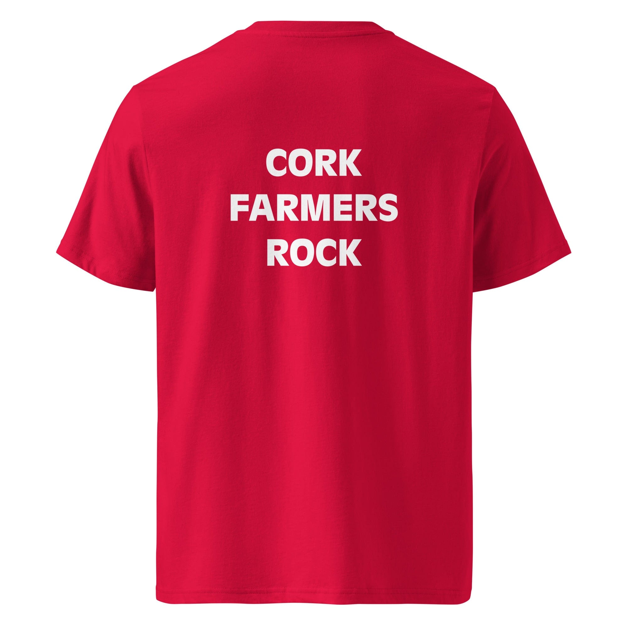 The Tractors Mugs Store CORK Farmers Rock Unisex organic cotton t-shirt Quality Farmers Merch