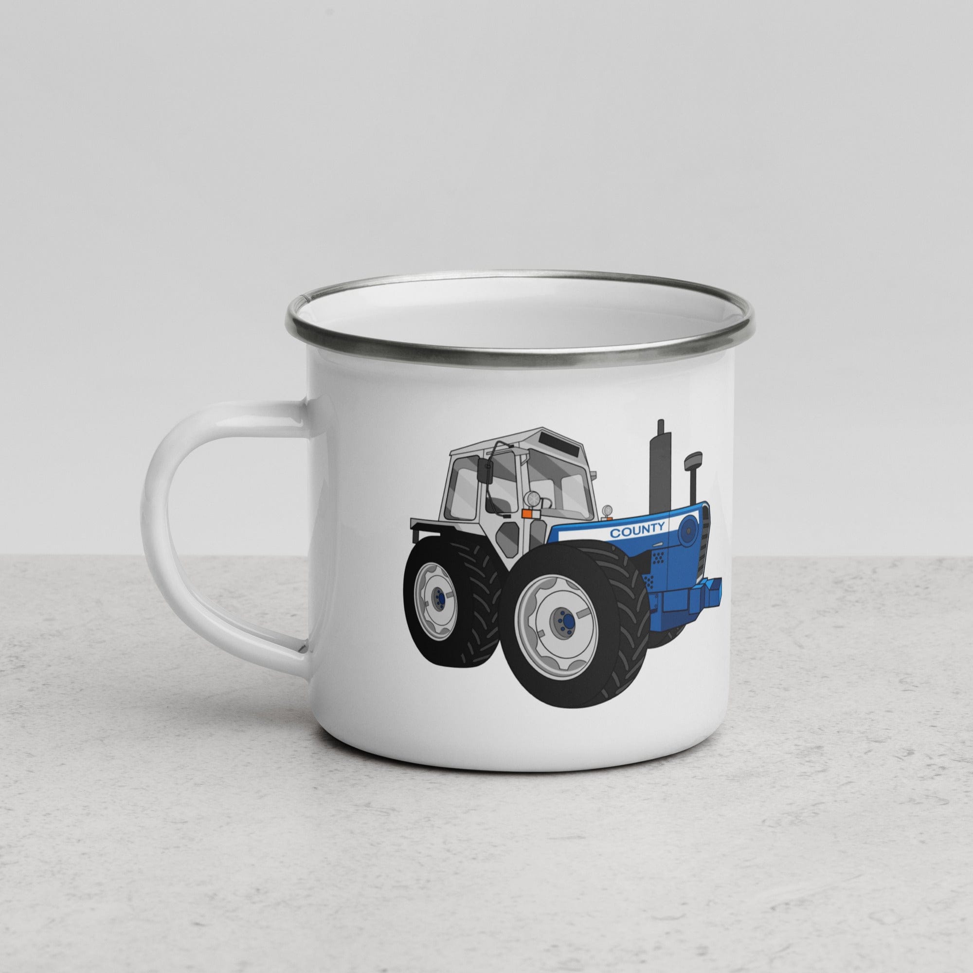 The Tractors Mugs Store County 1884 (1981)  Enamel Mug Quality Farmers Merch