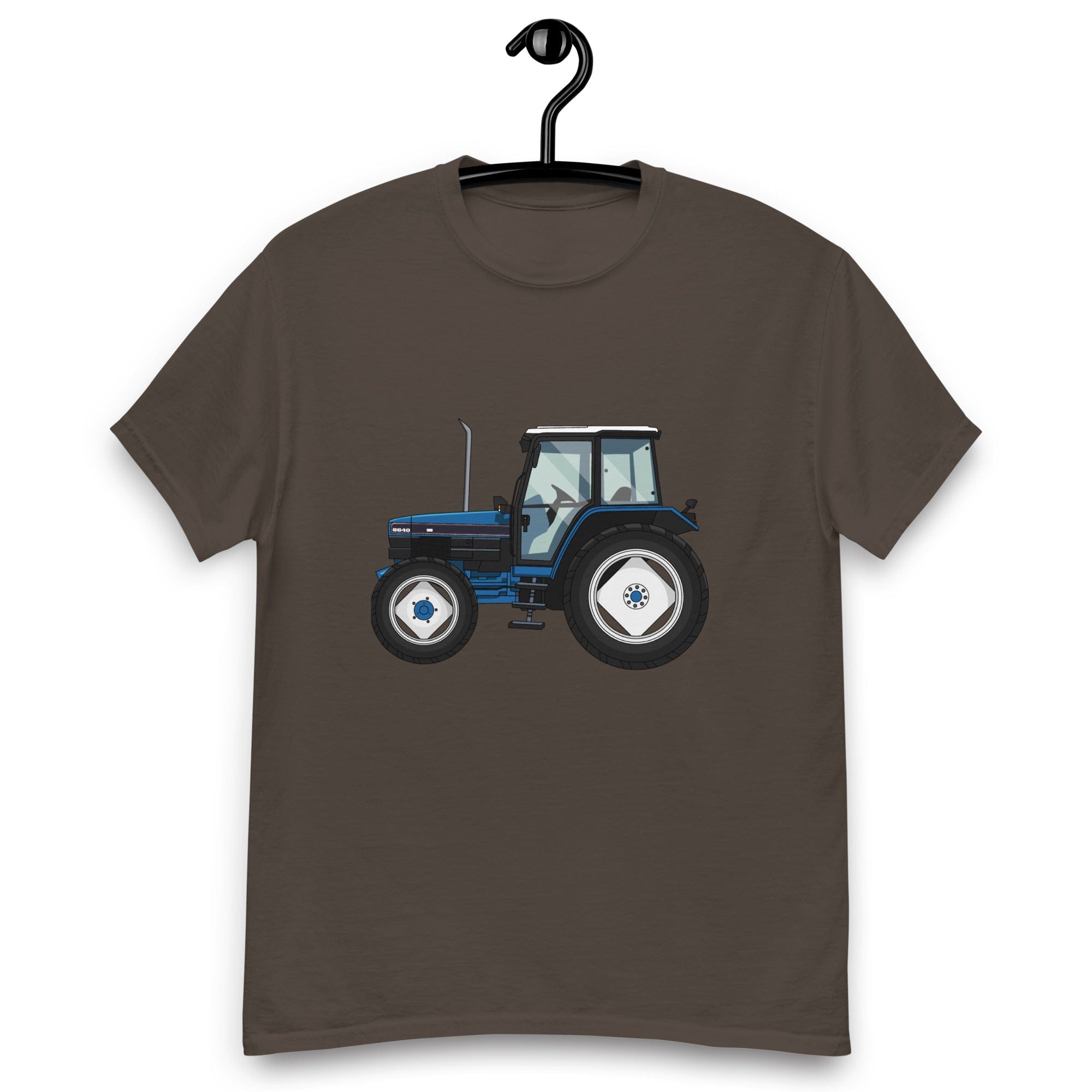 The Tractors Mugs Store Dark Chocolate / S Ford 6640 Unisex Classic Tee Quality Farmers Merch