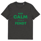 The Tractors Mugs Store Dark Heather Grey / S KEEP CALM drive a FENDT Unisex organic cotton t-shirt Quality Farmers Merch