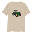 The Tractors Mugs Store Desert Dust / S John Deere 7710 Unisex organic cotton t-shirt Quality Farmers Merch