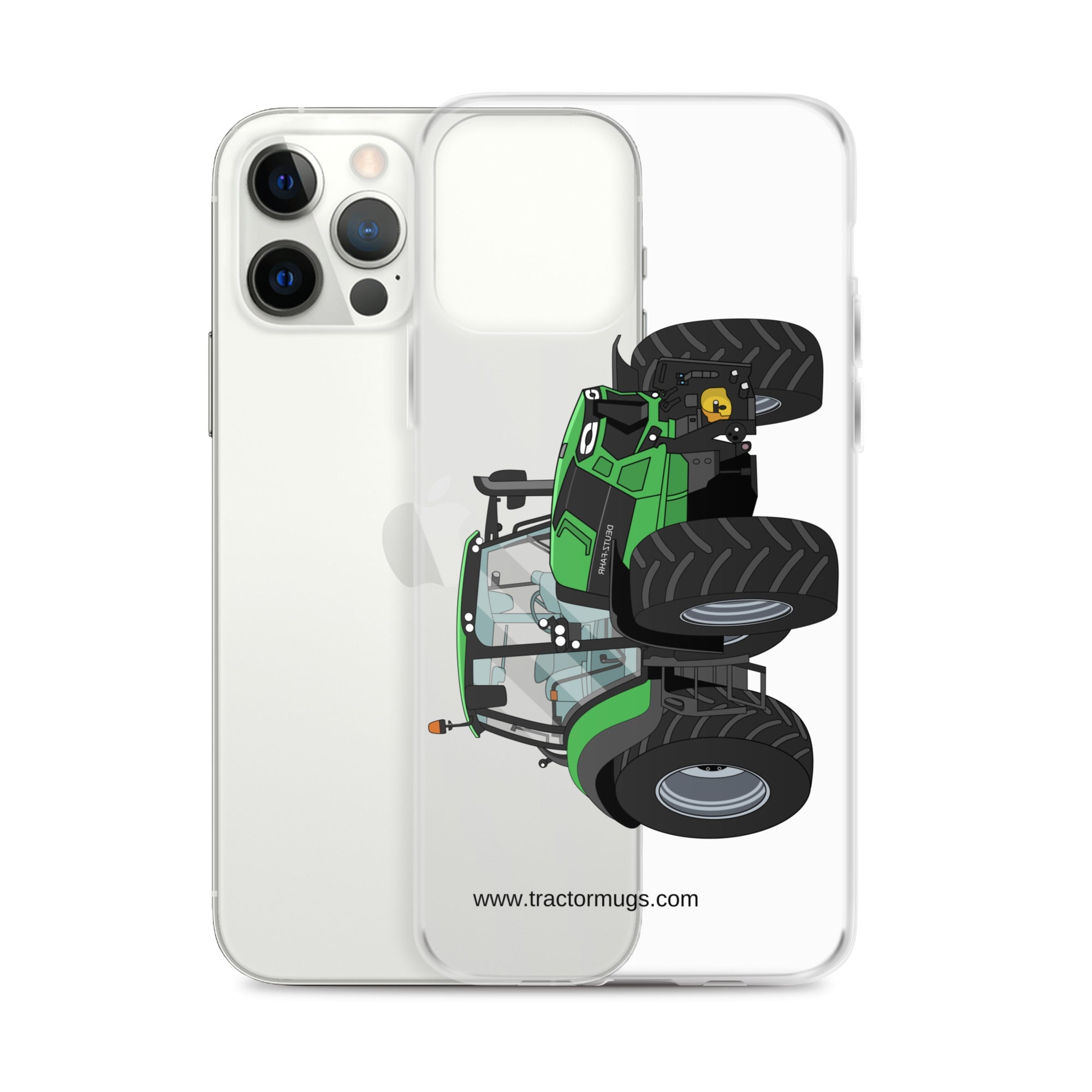 The Tractors Mugs Store Deutz - Fahr Agrotron 7250 Ttv Clear Case for iPhone® Quality Farmers Merch