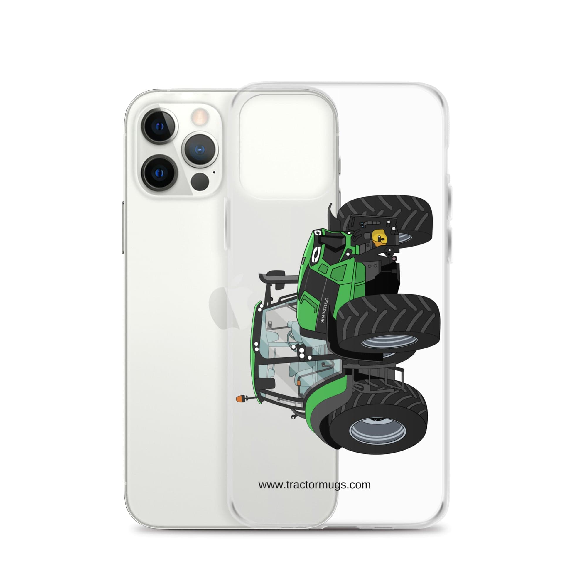 The Tractors Mugs Store Deutz - Fahr Agrotron 7250 Ttv Clear Case for iPhone® Quality Farmers Merch