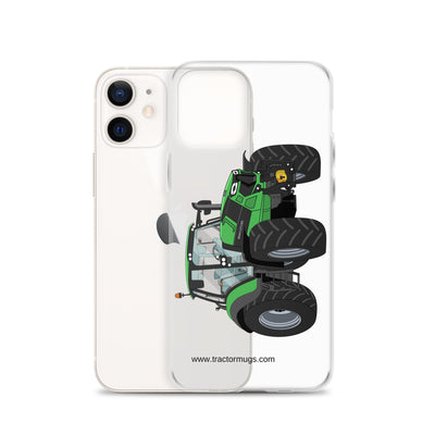 The Tractors Mugs Store Deutz - Fahr Agrotron 7250 Ttv Clear Case for iPhone® Quality Farmers Merch