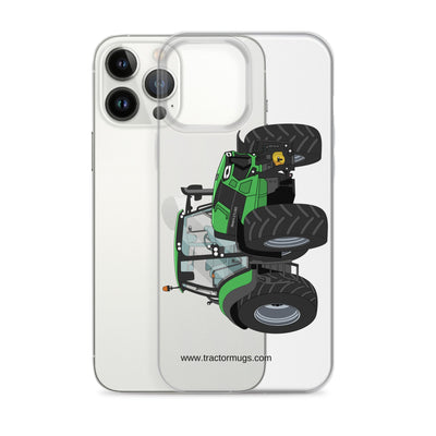 The Tractors Mugs Store Deutz - Fahr Agrotron 7250 Ttv Clear Case for iPhone® Quality Farmers Merch