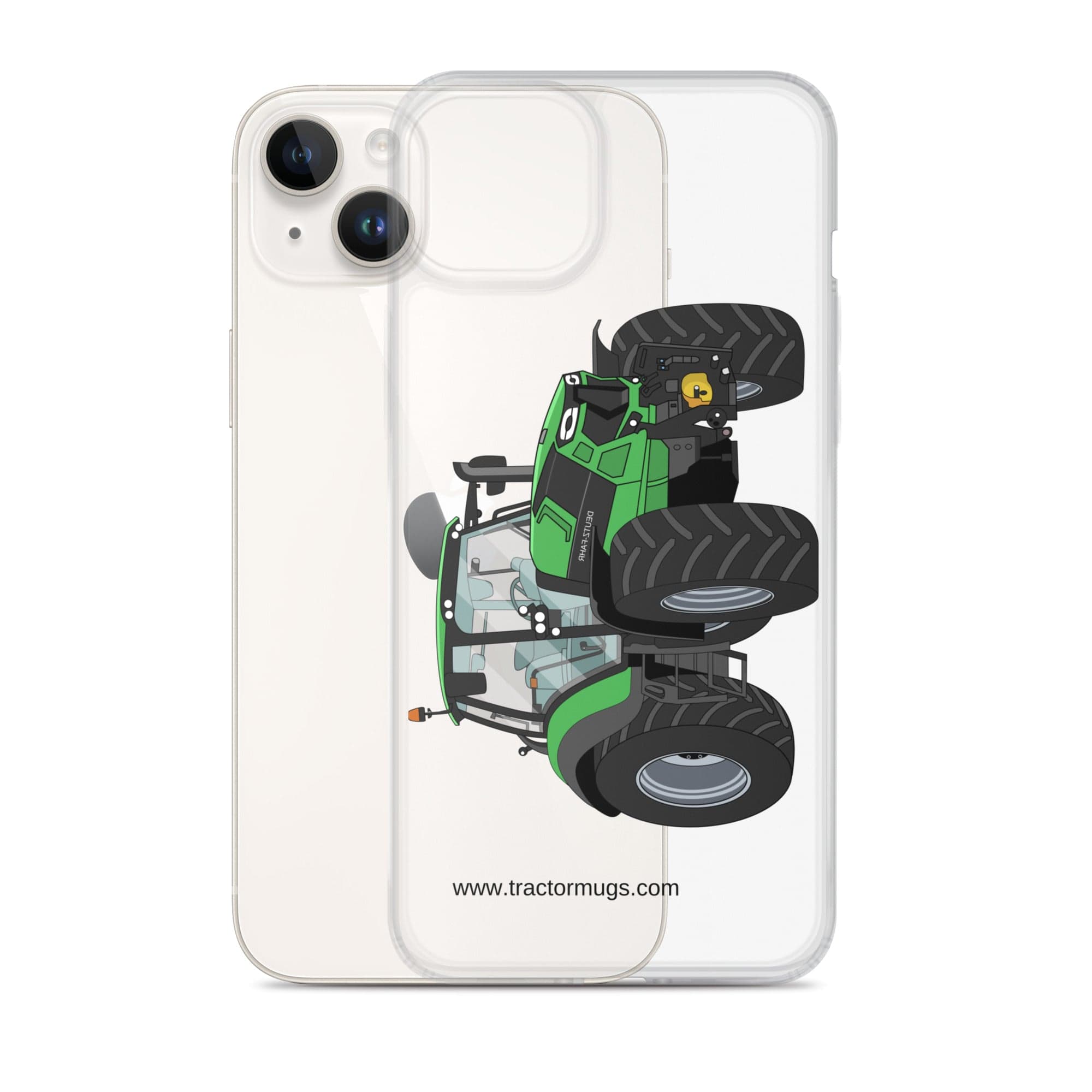 The Tractors Mugs Store Deutz - Fahr Agrotron 7250 Ttv Clear Case for iPhone® Quality Farmers Merch