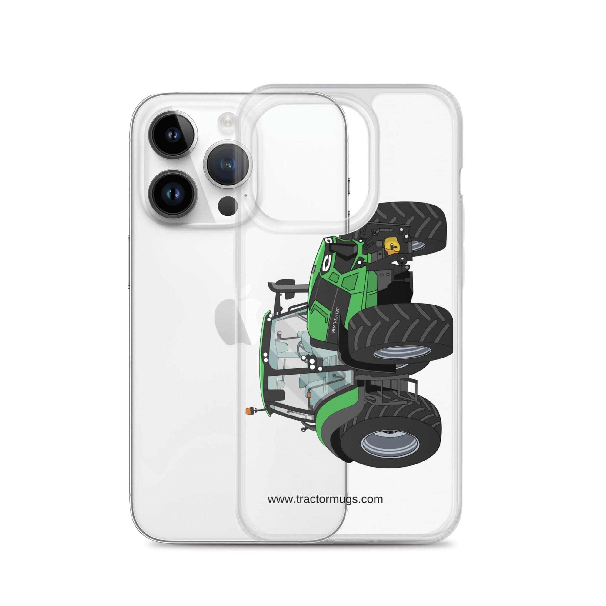 The Tractors Mugs Store Deutz - Fahr Agrotron 7250 Ttv Clear Case for iPhone® Quality Farmers Merch