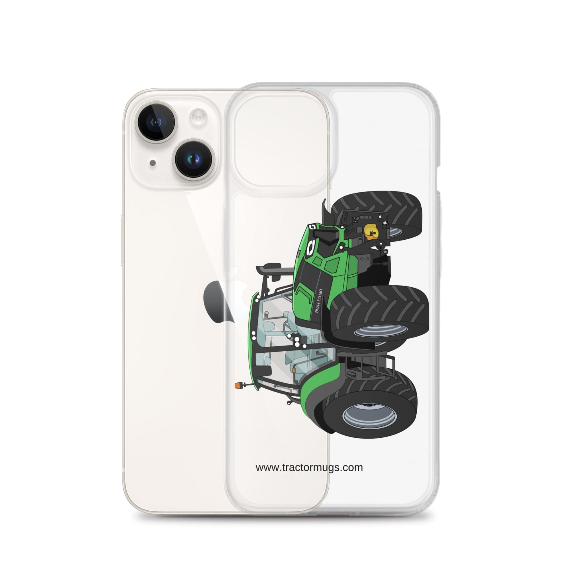 The Tractors Mugs Store Deutz - Fahr Agrotron 7250 Ttv Clear Case for iPhone® Quality Farmers Merch