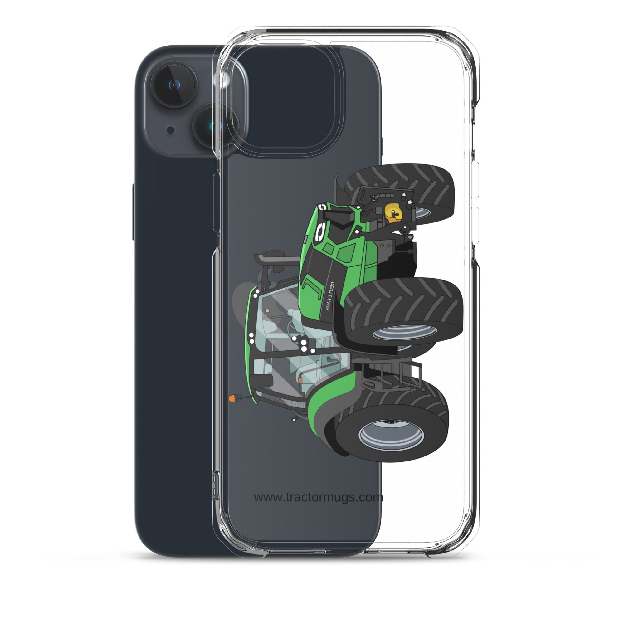 The Tractors Mugs Store Deutz - Fahr Agrotron 7250 Ttv Clear Case for iPhone® Quality Farmers Merch