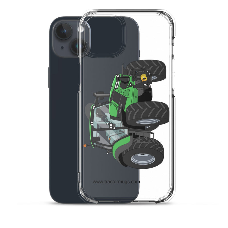 The Tractors Mugs Store Deutz - Fahr Agrotron 7250 Ttv Clear Case for iPhone® Quality Farmers Merch