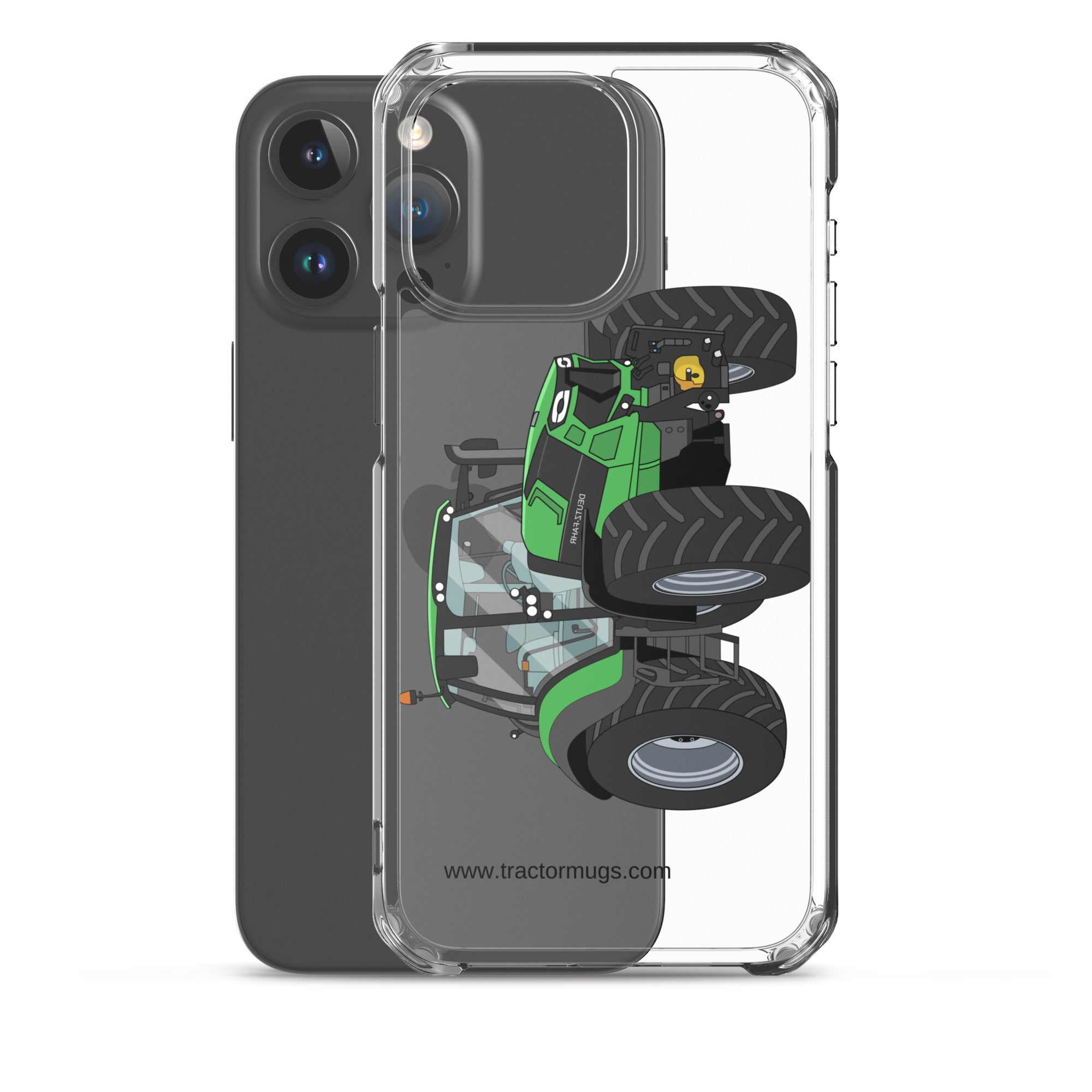 The Tractors Mugs Store Deutz - Fahr Agrotron 7250 Ttv Clear Case for iPhone® Quality Farmers Merch