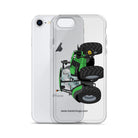 The Tractors Mugs Store Deutz - Fahr Agrotron 7250 Ttv Clear Case for iPhone® Quality Farmers Merch